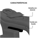 Ver imagem 4 de Maca Estofada Estética Botonê 80 Cm Sobrancelha Cilios