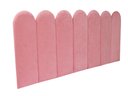 Ver imagem 4 de Cabeceira Nuvem Estofada para Cama Queen - Módulo 20cm X 60cm:rosa