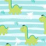 Papel de Parede Adesivo Baby Dinossauros Verdes 10mx58cm - 1