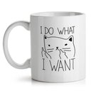 Ver imagem 1 de Caneca Gatinho Ranzinza I do What I Want