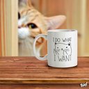 Ver imagem 2 de Caneca Gatinho Ranzinza I do What I Want