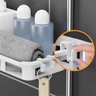 Suporte Organizador Rack Banheiro Cozinha Vaso Sanitario 3 Andares Gancho Multiuso Organizaçao Decor - 11