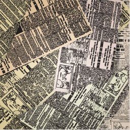 Papel de Parede Jornal 0002  Adesivo de Parede - 2