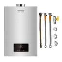 Ver imagem 1 de Aquecedor de Água a Gás Komeco Ko 38 Di Prime Wifi Inox 38 Litros Bivolt Gás Glp com Kit Ligação