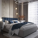 Ver imagem 2 de Kit 5 Cabeceiras de Cama Solteiro Estofada Modulada 1,00mx45cm