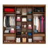 Guarda-Roupa de Casal Grande Milano - 7 Portas 2 Gavetas 233X258X47cm Branco - Megasul - 2