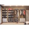 Closet Completo Smart 2.80cm em MDF Branco - 1