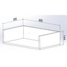 Closet Completo Smart 2.80cm em MDF Branco - 8