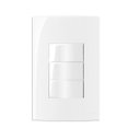 Ver imagem 1 de Conjunto 3 Interruptor Tecla Simples 4x2 Sleek Margirius