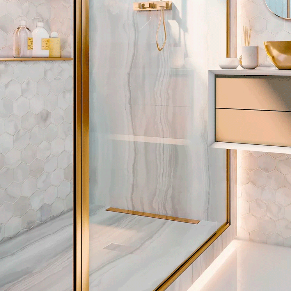 Ralo Linear Elleve Versatille Tampa Gold 50cm - Ralo Linear - 2