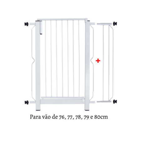 Grade de porta Master para vãos de 76cm a 80cm