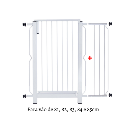 Grade de porta Master para Vãos de 81cm a 85cm