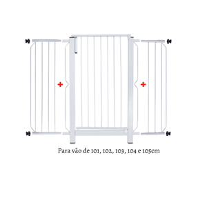 Grade de Proteção Master para vãos de 101cm a 105cm