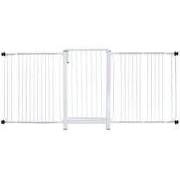 Portão Grade Proteção Criança Bebe Cão Pet para vãos de 186cm a 190cm - 1