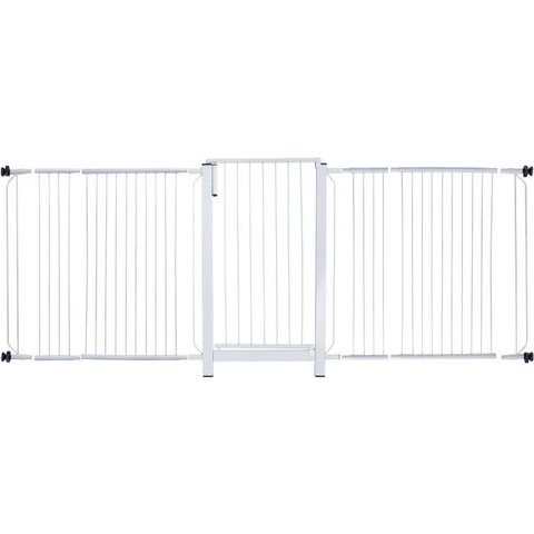 Portão Grade Proteção Criança Bebe Cão Pet para Vãos de 216cm A 220cm