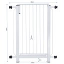 Ver imagem 3 de Portão Grade Proteção Criança Bebe Cão Pet para vãos de 86cm a 90cm