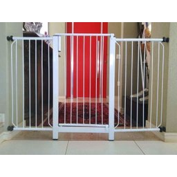 Portão Grade Proteção Criança Bebe Cão Pet para Vãos de 116cm A 120cm - 8