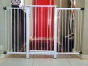 Ver mais imagens de Portão Grade Proteção Criança Bebe Cão Pet para Vãos de 116cm A 120cm