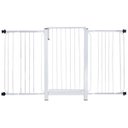 Ver imagem 1 de Portão Grade Proteção Criança Bebe Cão Pet para vãos de 126cm a 130cm