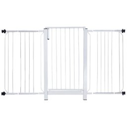 Portão Grade Proteção Criança Bebe Cão Pet para vãos de 126cm a 130cm - 1