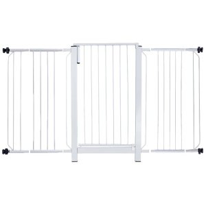 Portão Grade Proteção Criança Bebe Cão Pet para vãos de 126cm a 130cm