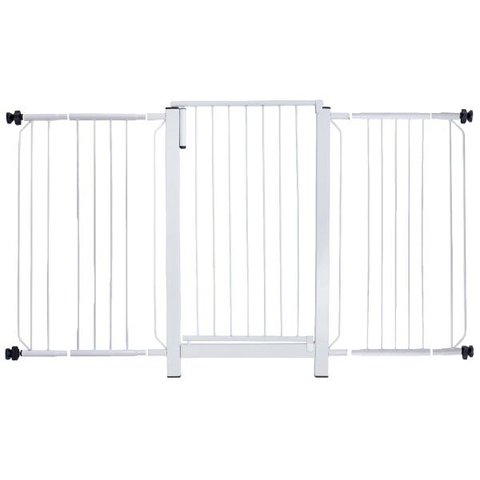 Portão Grade Proteção Criança Bebe Cão Pet para vãos de 126cm a 130cm