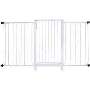 Portão Grade Proteção Criança Bebe Cão Pet para vãos de 136cm a 140cm