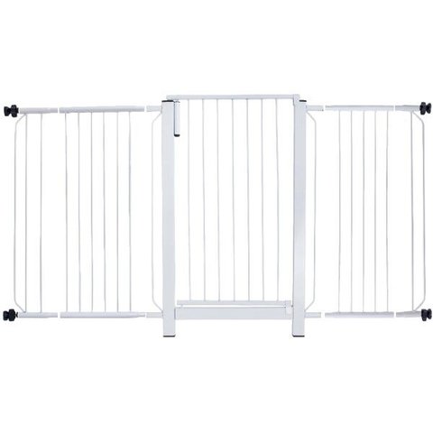 Portão Grade Proteção Criança Bebe Cão Pet para vãos de 136cm a 140cm
