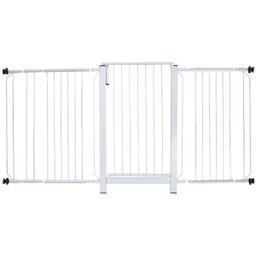 Portão Grade Proteção Criança Bebe Cão Pet para vãos de 146cm a 150cm - 1