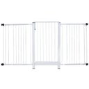 Ver imagem 1 de Portão Grade Proteção Criança Bebe Cão Pet para vãos de 141cm a 145cm