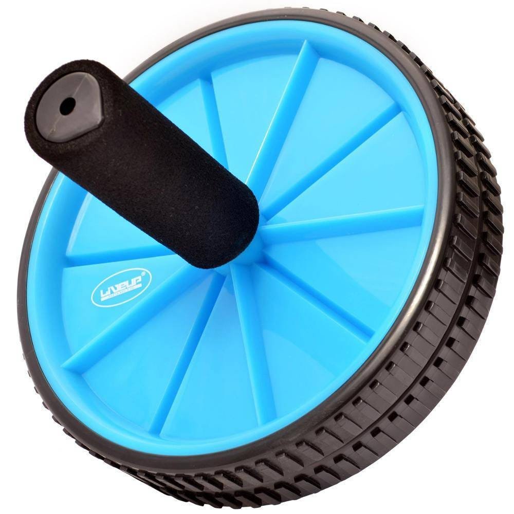 Roda De Exercícios Liveup Ls3160a Exercise Wheels Azul