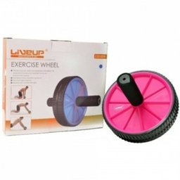 Roda de Exercicio - Rosa - Ls3160r liveup - 1