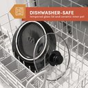 Ver imagem 6 de Elite Gourmet Panela Elétrica Slow Cooker Oval 2 Quart com Tampa de Vidro (vermelho)