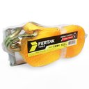 Ver imagem 3 de Cinta com Catraca para Amarração de Carga FERTAK 5t 9m 50mm Gancho "J" Aço e Poliéster Fertak Tools