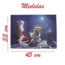 Ver imagem 2 de Jogo Americano Estampa Natalina Papai Noel 4 Peças