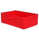 Ver imagem 3 de Caixa colorida 42x15x28 com alça-  Organibox Vermelho