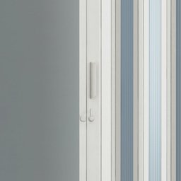 Porta Sanfonada Translucida 0,84x2,10m-branca - 3