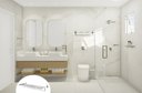 Ver imagem 3 de Toalheiro de Banho Banheiro Hotelaria Triplo 60cm Larissa em Aço Inox Polido Brilhante Stainless
