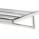 Ver imagem 5 de Toalheiro de Banho Banheiro Hotelaria Triplo 60cm Larissa em Aço Inox Polido Brilhante Stainless