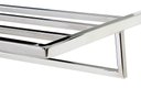 Ver imagem 5 de Toalheiro de Banho Banheiro Hotelaria Triplo 60cm Larissa em Aço Inox Polido Brilhante Stainless