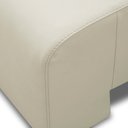 Ver imagem 3 de Sofá Retrátil Reclinável para Sala 3 Lugares 250cm Bari L06 Couro Off White - Lyam Decor