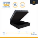 Ver imagem 2 de Cama Box Baú com Colchão de Espuma D33 Ortobom Iso 100 Casal 138cm