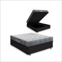 Ver imagem 1 de Cama Box Baú com Colchão de Espuma D33 Ortobom Iso 100 Casal 138cm