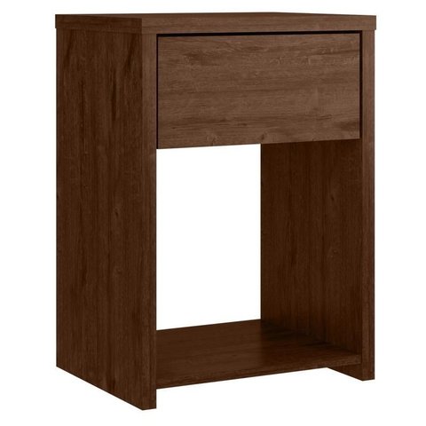 Mesa de Cabeceira Triunfo 1 Gaveta Jacarandá Fosco - Zanzini