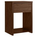 Ver imagem 1 de Mesa de Cabeceira Triunfo 1 Gaveta Jacarandá Fosco - Zanzini