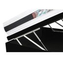 Ver imagem 4 de Cama Box Baú Casal com Colchão Espuma D45 Castor Black White Double Face 138x188x69cm