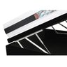 Cama Box Baú Casal com Colchão Espuma D45 Castor Black White Double Face 138x188x69cm - 4