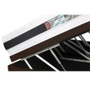 Ver imagem 3 de Cama Box Baú Queen + Colchão Espuma D45 Castor Black White Double Face 158x198x69cm