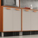 Ver imagem 4 de Cozinha Completa Itatiaia 270cm Mdp Cinamomo/fendi Itafriz