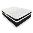 Ver imagem 1 de Cama Box Casal + Colchão de Espuma D45 Castor Black White Double Face 138x188x62cm